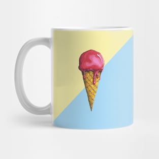 Raspberry Ice-cream Cone Mug